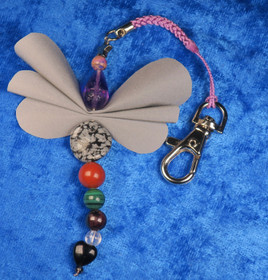 Heijastin KAURIS CAPRICORN perhonen kauriin onnenkivillä, karbiinihaka