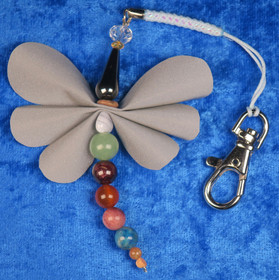 Heijastin perhonen OINAS - ARIES oinaan onnenkivet, karbiinihaka