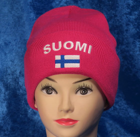 Pipo Suomipipo, pinkki, one size 