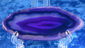 Akaattilevy lila 75x32mm L16