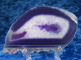 Akaattilevy lila 110x60 mm nro L53