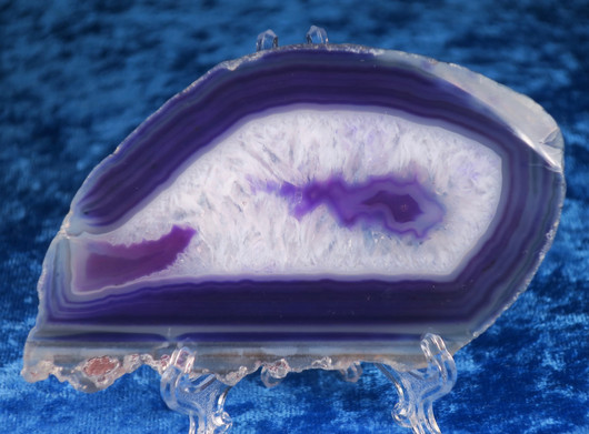 Akaattilevy lila 110x60 mm nro L53