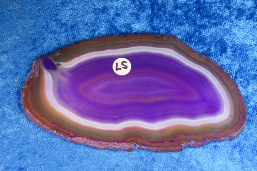 Akaattilevy lila  97x52mm nro LS