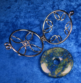 Riipuspidike 35mm donitsipidike kaksipuolinen kukkamalli C