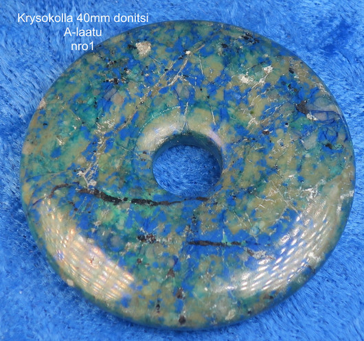 Riipus krysokolla 40mm kividonitsi, A-laatu