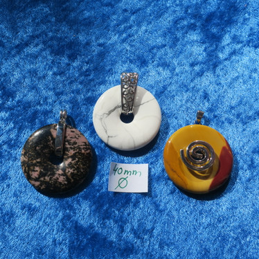 Riipus krysokolla 40mm kividonitsi, A-laatu