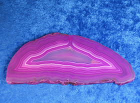 Akaattilevy pinkki 105x45mm nro PS