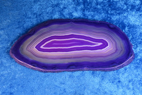 Akaattilevy lila  97x43mm nro LV