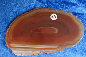 Akaattilevy karneoli 94x57mm nro KV