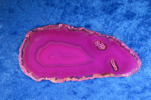 Akaattilevy pinkki 85x45mm nro PL