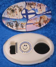 Magneetti pullonavaaja korkinavaaja Lapland Finland, poro, husky, susi