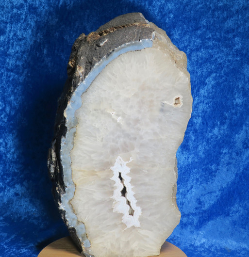 Akaattigeodin iso siivu 7,9kg Brasilia 61R