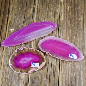 Akaattilevy pinkki P5-P6-P7