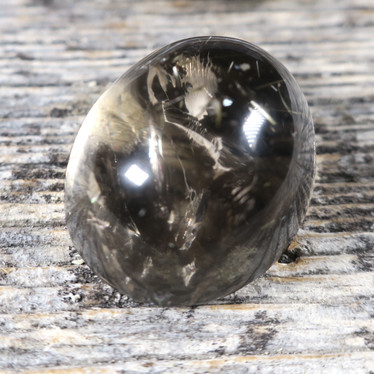 Kapussi rutiilikvartsi 17x20x11mm ovaali cabochon nro N