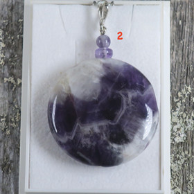 Riipus ametistikvartsi 30mm MARITA. Valitse.