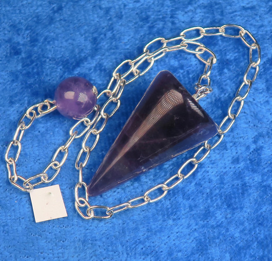 Heiluri ametisti 15x27mm sileä kartio