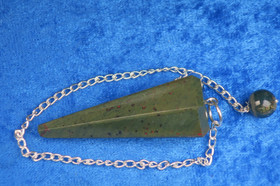 Heiluri vihreä heliotrooppijaspis viistehiottu n 4cm