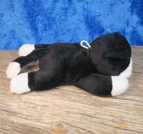 Pehmolelu kissanpentu mustavalkoinen 14cm, vauvalelu