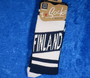 Nilkkasukat Finland koko 41-46 tummansininen-valkoinen