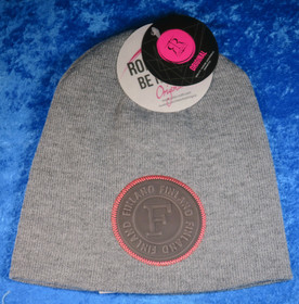 Finland-pipo harmaa, Finland-merkki vaihtaa väriä lämpötilan mukaan.