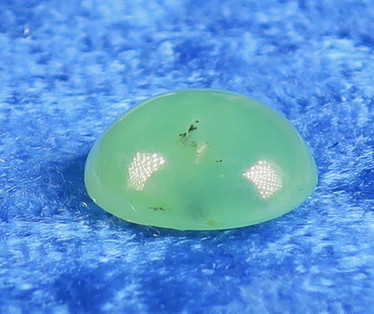 Kapussi krysopraasi, pyöreä vihreä 10mm nro4