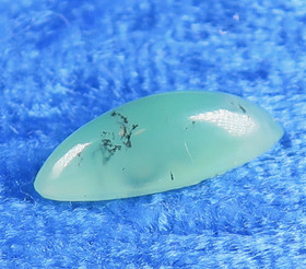 Kapussi krysopraasi, ovaali 6x15mm nro2