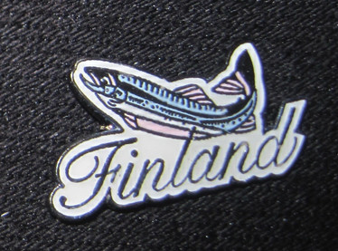 Pinssi taimen kala Finland metallia