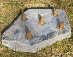 Tuikkualusta 5 tuikulle Serpentiniitti valitse nro A-H