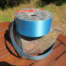 Lahjanauha vaaleanvihreä/ vaaleansininen lastunauha 50mm/100m