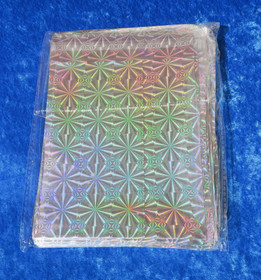 Foliopussi hopean värinen lahjapussi  12x14cm 100kpl teippisuljenta