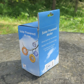 Pyörittäjä auringonvalolla toimiva. Solar Powered motor.