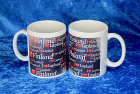 Muki  sydämet, I love Lapland, I love Finland