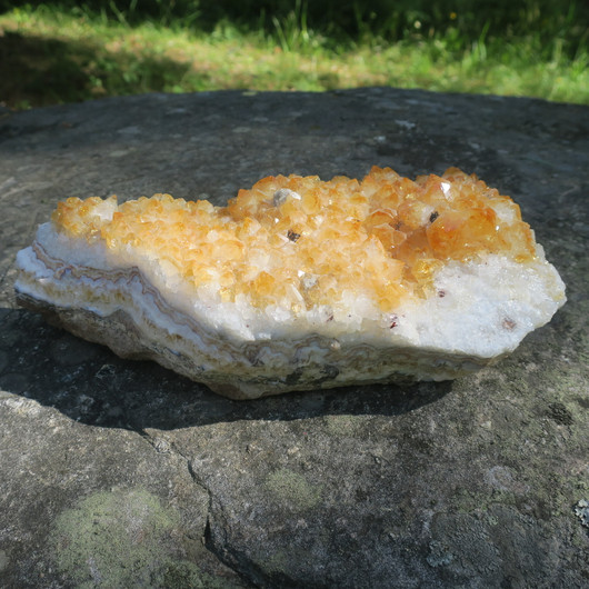 Sitriini kidesykerö 2980g 28x10cm, suurin ja tosi kaunis yksilö! A