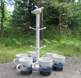 Mukiteline jossa keramiikkariekko 43cm