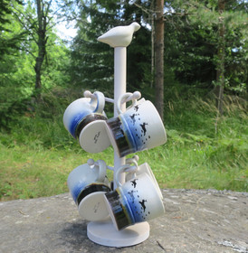 Mukiteline jossa keramiikkariekko 43cm