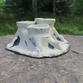 Tuikkualusta vuori 3 tuikulle keramiikkaa