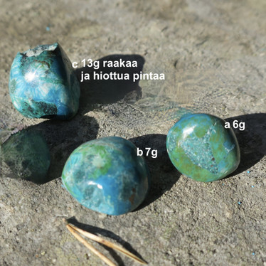 Krysokolla rumpuhiottu Namibia 