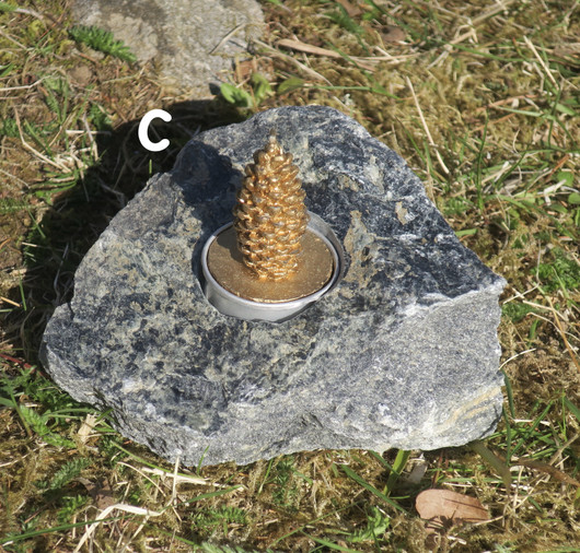 Tuikkualusta serpentiniitti valitse kuvista A, B,C, D,E,X