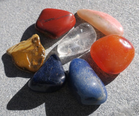 7 chakran hoitokivet chakrahoitosetti 7c36 36g