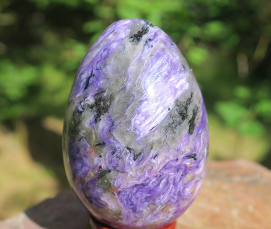 Kivimuna tsharoiitti 135g 55mm violetti nro C