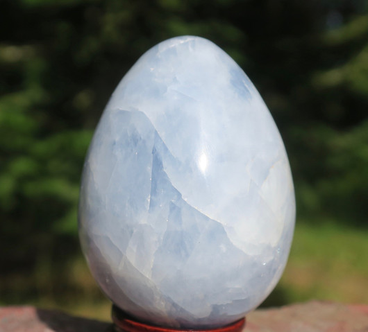 Kivimuna kalsiitti vaaleansininen 50mm 125g nro B