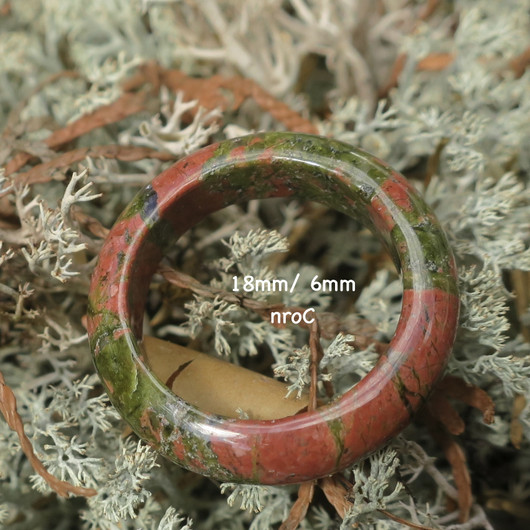 Kivisormus unakiitti 18mm leveys 6mm