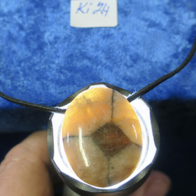 Riipus kiastoliitti ristikivi porattu Ki24