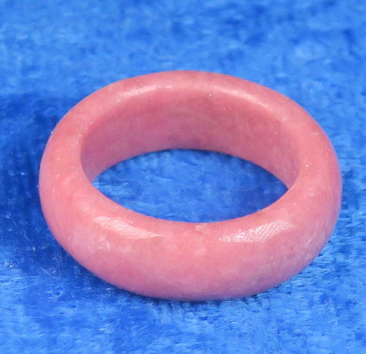 Kivisormus rodoniitti  leveys 6mm, valitse koko 15-16,5mm