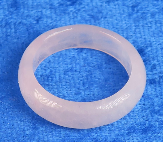 Kivisormus ruusukvartsi leveys 6mm valitse koko