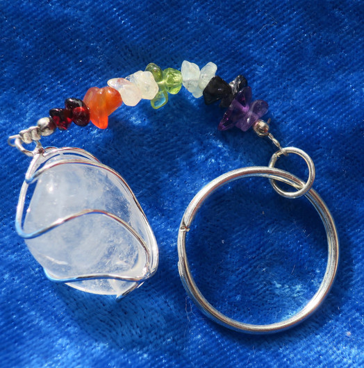 Avaimenperä chakrakivet ja vuorikide