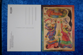 Postikortti noitarummun sävelissä koko luonto herää tanssiin nro3