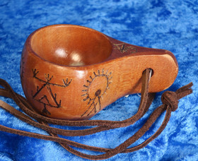 Kuksa SNAPSIkuksa shamaanimerkki kaiverukset