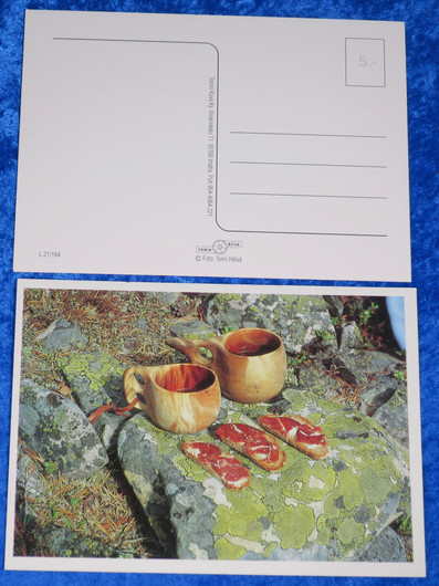 Postikortti retkieväät 