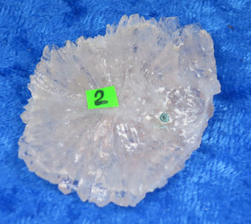 Kvartsiruusu kokonainen 10g 48x37mm vivahtaa ametistille  nro2